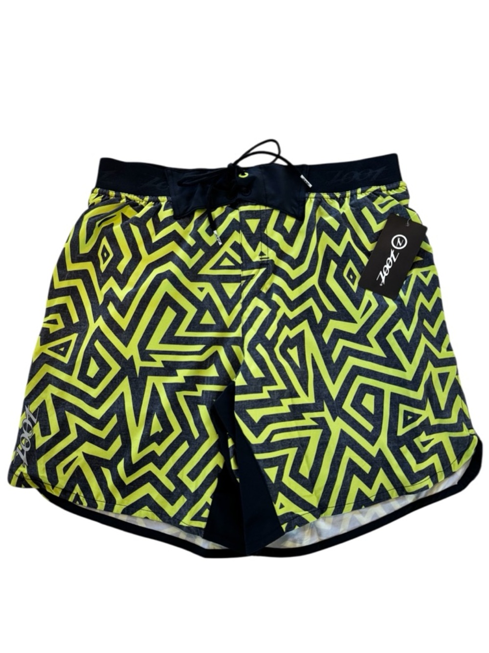 NWT ZOOT Mens 8” Board Shorts Lined Breathable Ventilated Zip Pocket Lightweight